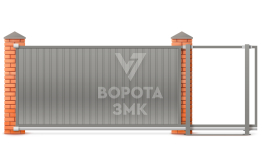 Откатные ворота 12 м 12000×2200 ЗМК-8244