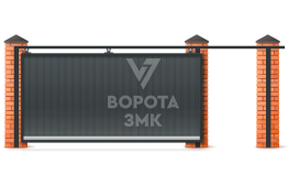 Консольные ворота 2250×2800 ЗМК-7173