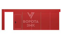 Противопожарные ворота 3000×5000 ЗМК-4713