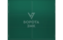 Распашные ворота 2500×2000 для производственных зданий ЗМК-4912
