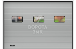 Ворота въездные 3000×2125 во двор ЗМК-3108